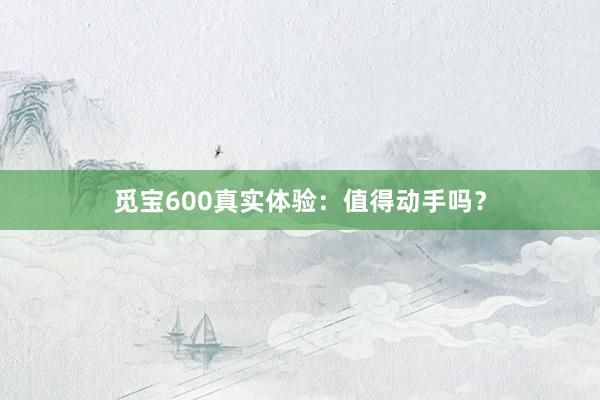 觅宝600真实体验：值得动手吗？